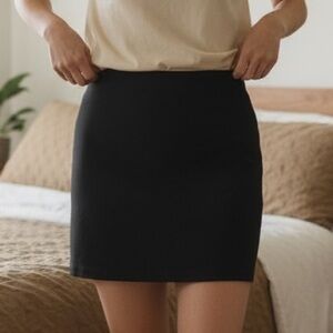 Black Mini Skirt
